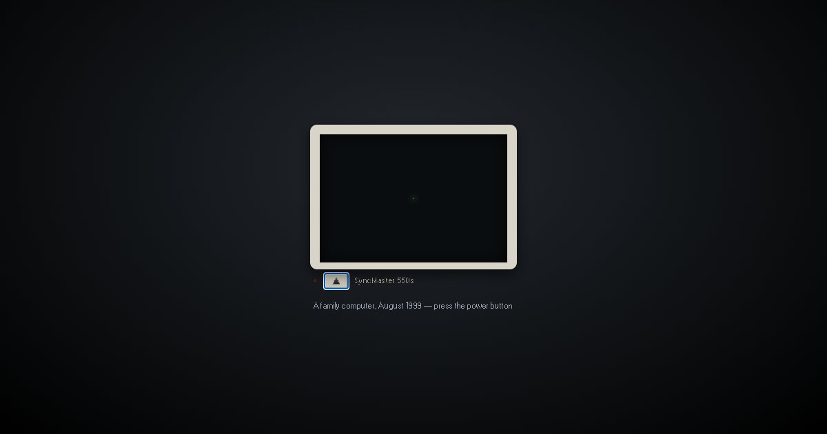 Screenshot of the Encarta demo