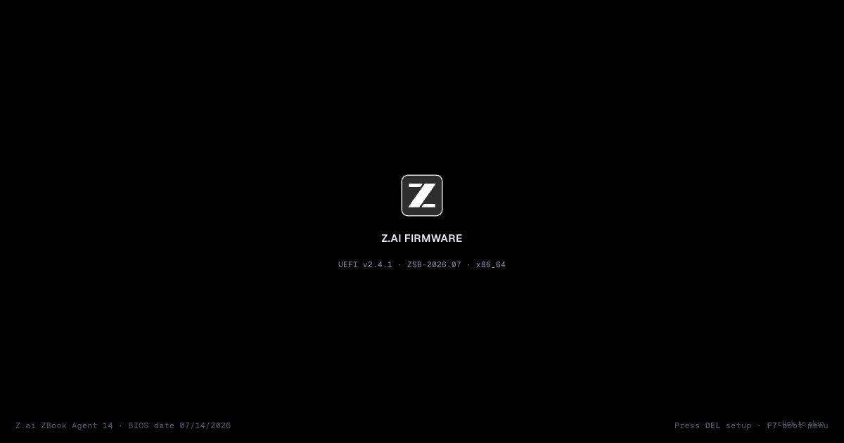 Screenshot of the Z Operating System demo